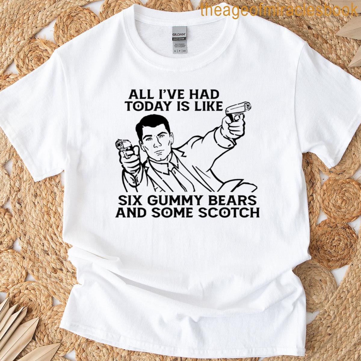 All I’ve Had Today Is Like – Archer Sitcom T-shirt