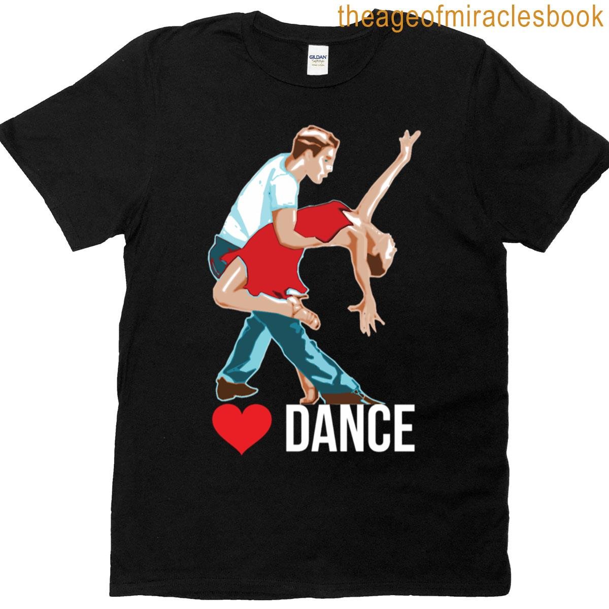 Ballroom Dancing I Love Dance Oversized T-shirt