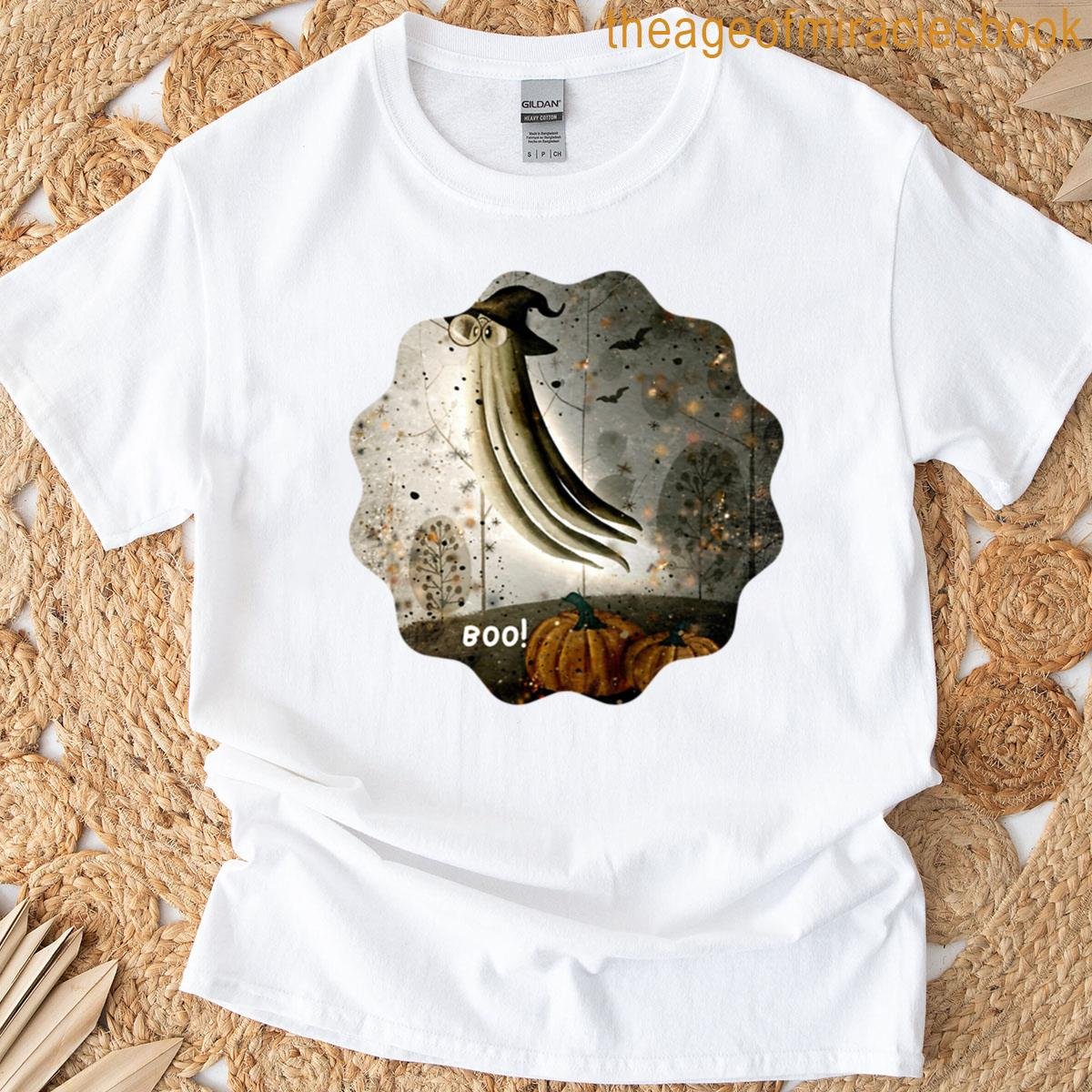 Boo Halloween Tee Oversized T-shirt