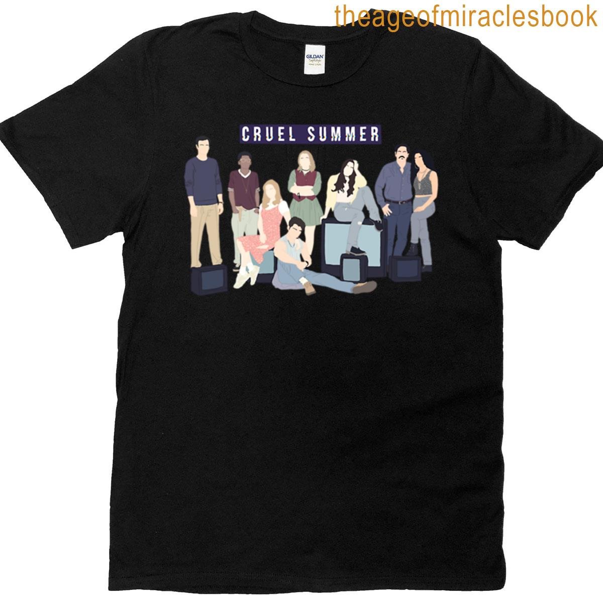 Cruel Summer Cast Art T-shirt