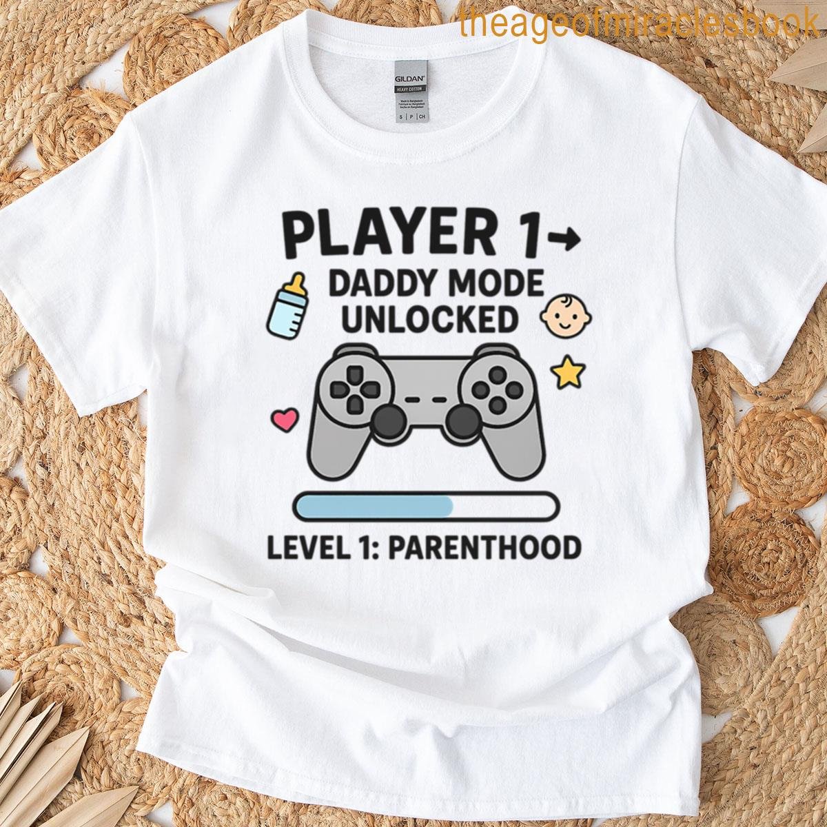 Daddy Mode Unlocked T-shirt