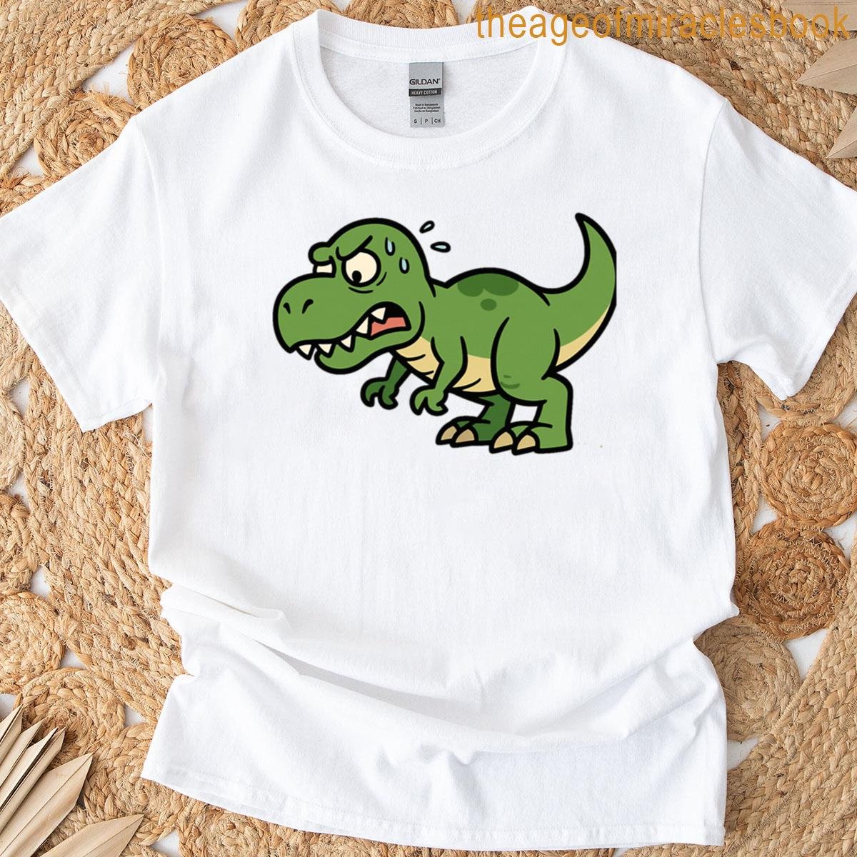 Determined Dinosaur Workout T-shirt