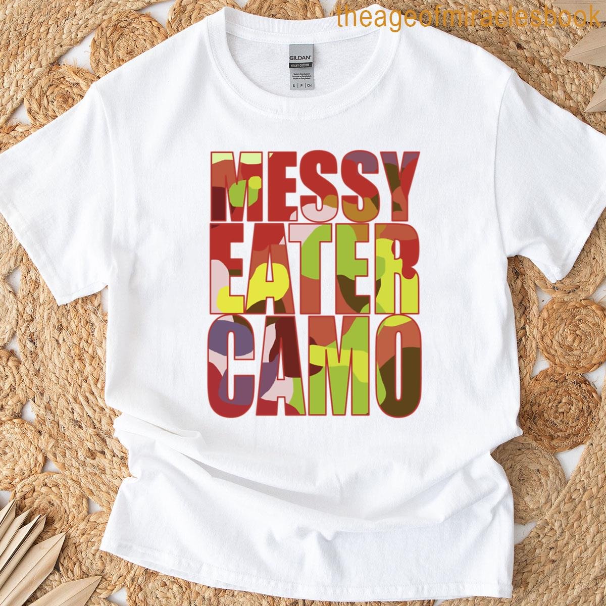Messy Eater Camo Premium T-shirt