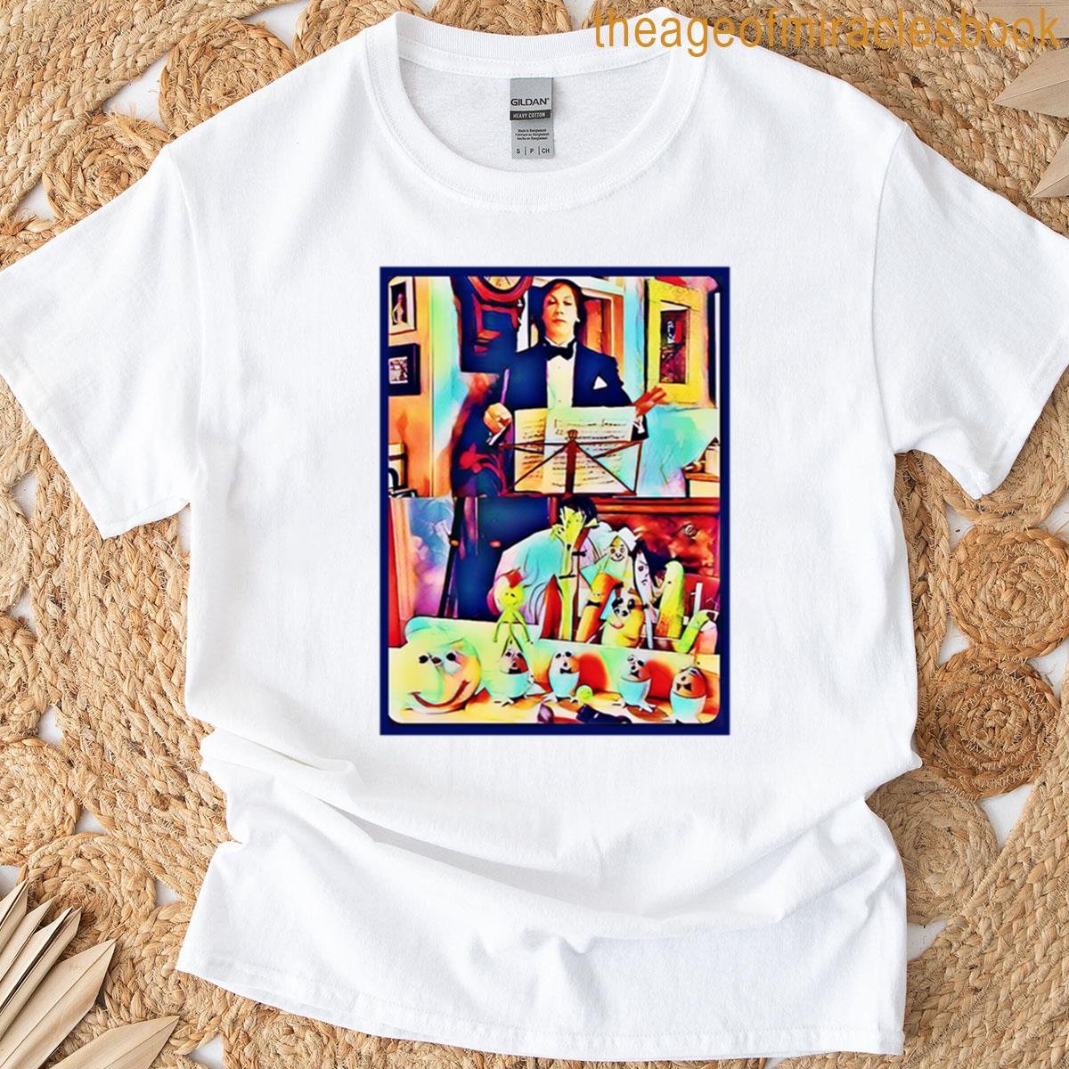 Miranda Conducting Fruit Friends T-shirt
