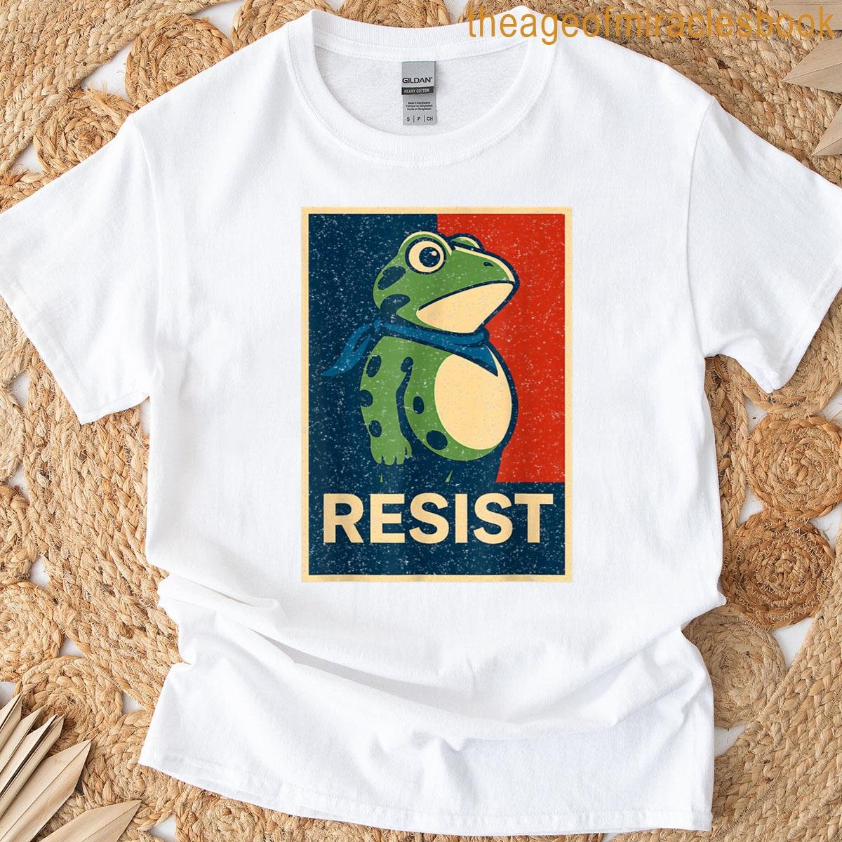 Resist Frog Portland Frog Protest T-shirt