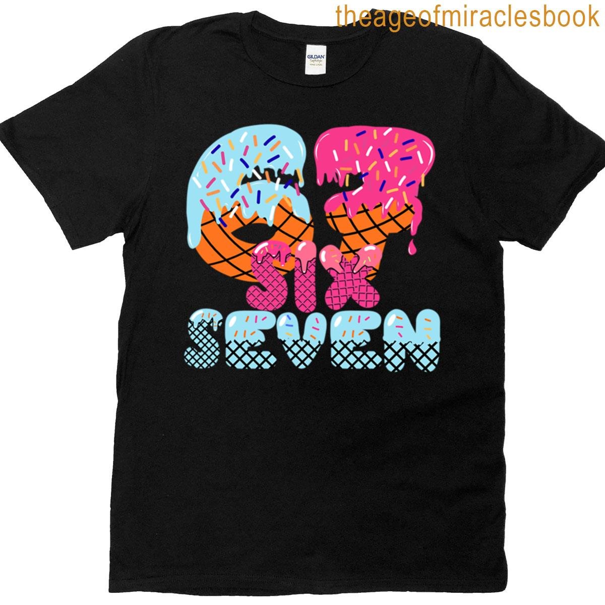 Six Seven 6 7 Gen Alpha Oversized T-shirt