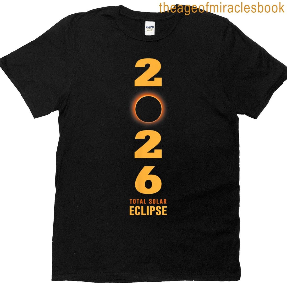 Solar Eclipse 2026 Total Solar-eclipse 26 T-shirt