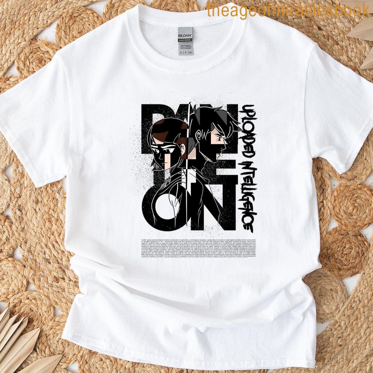 Uploaded Intelligence Colored Pantheon Tv Show T-shirt