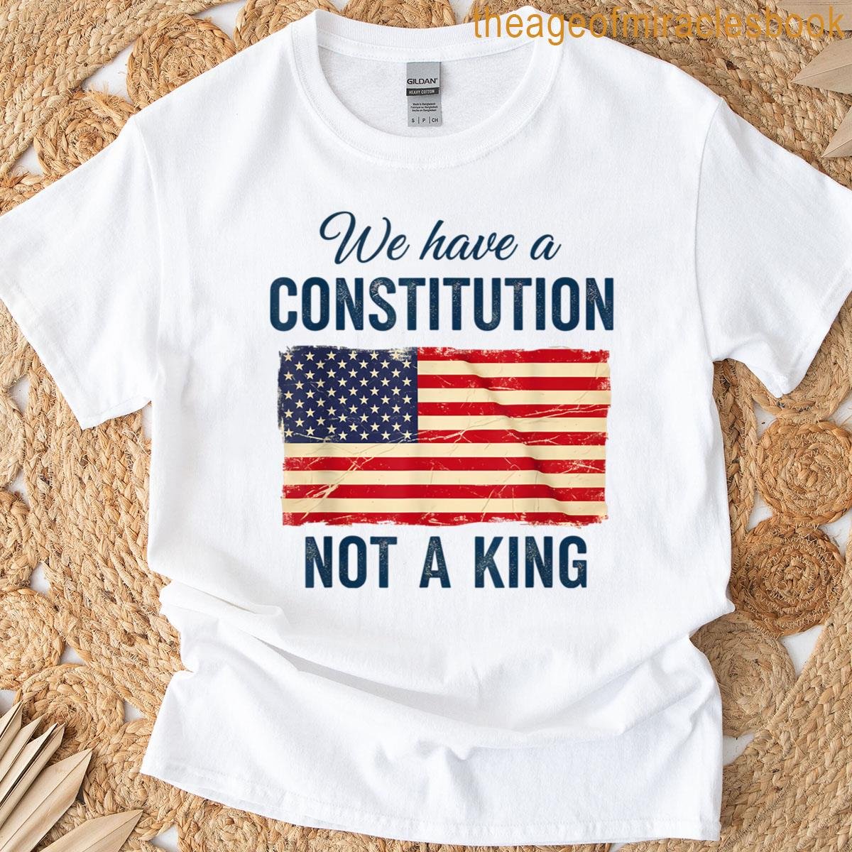 We Have A Constitution No Kings T-shirt