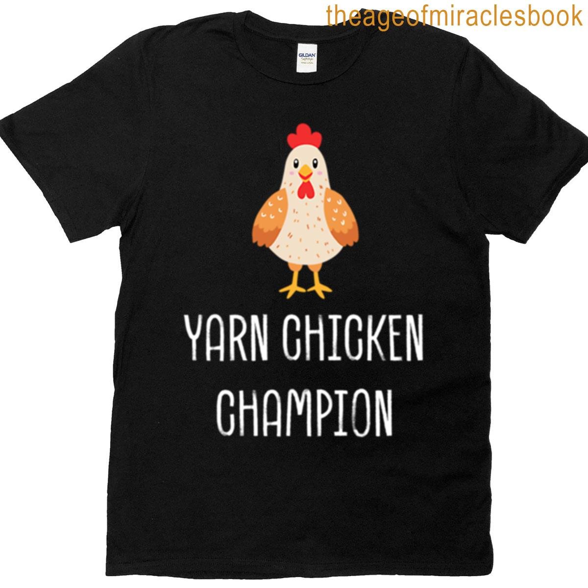 Yarn Chicken Champion Oversized T-shirt
