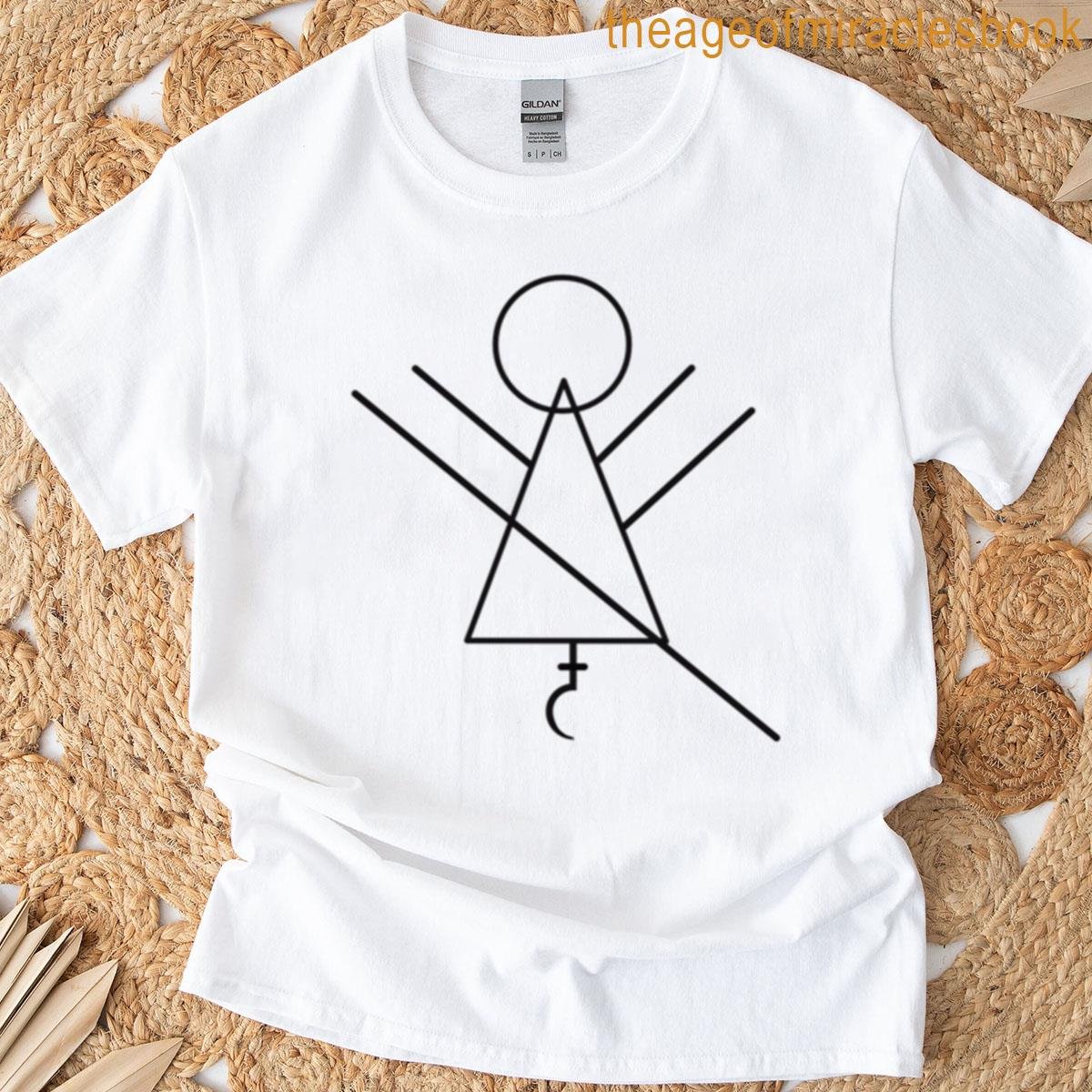 Yellow Jackets Symbol White Oversized T-shirt