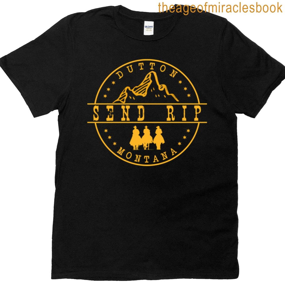 Yellowstone Tv Show Send Rip Oversized T-shirt