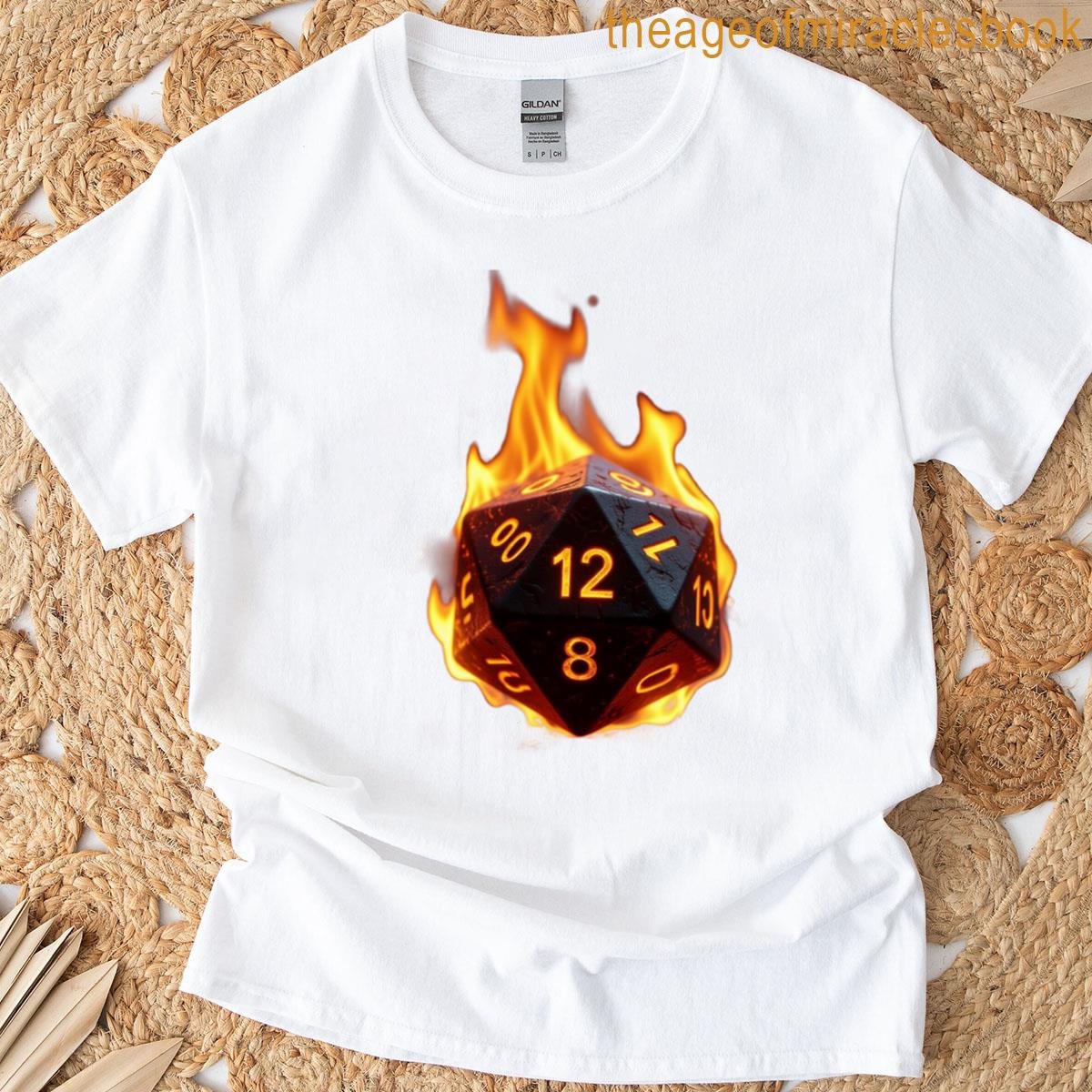 D20 On Fire T-shirt