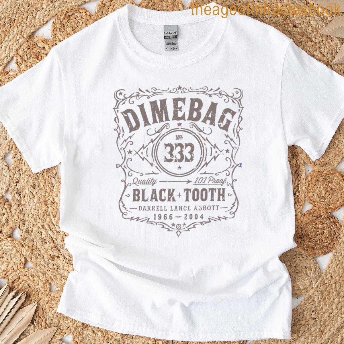 Dimebag Darrell Distressed T-shirt