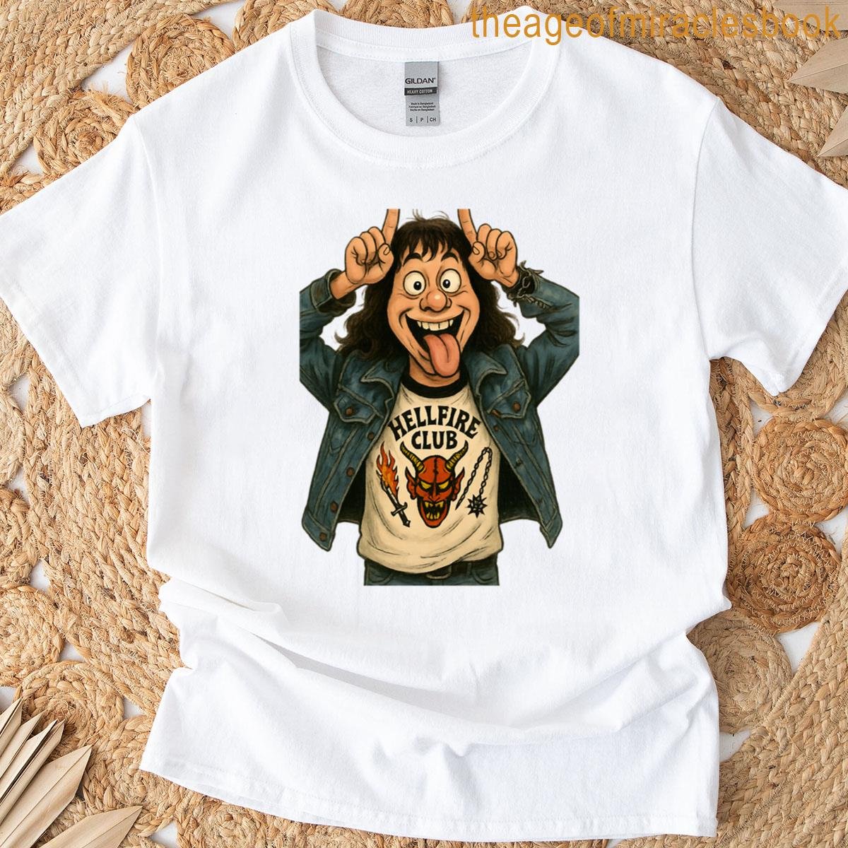 Eddie Munson Hellfire Club Stranger Things T-shirt