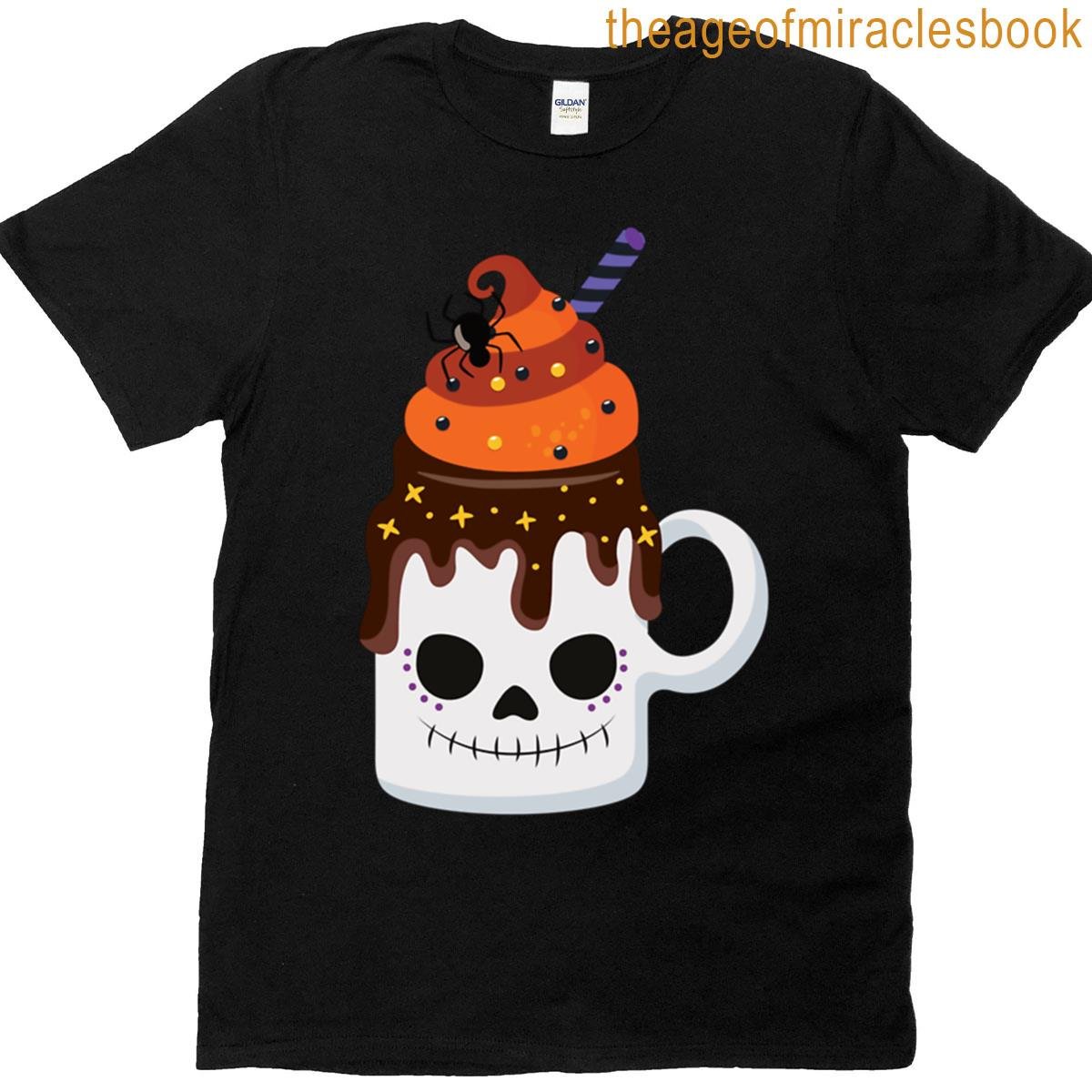 Halloween Horror Coffee Oversized T-shirt