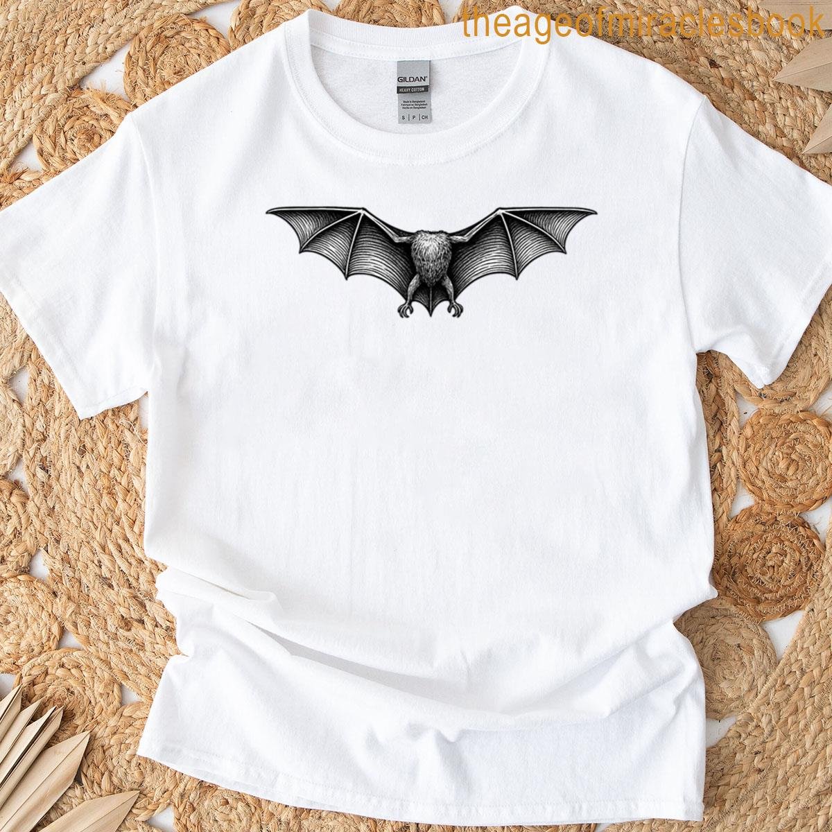 Headless Bat Body Wings T-shirt