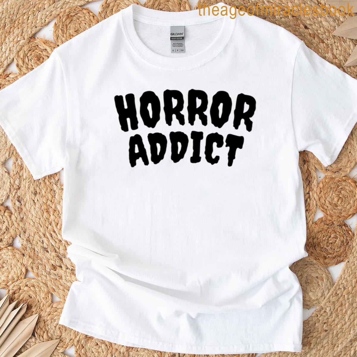 Horror Addict Oversized T-shirt