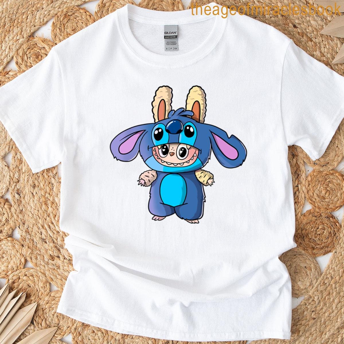 Labubu Stitch Cute T-shirt