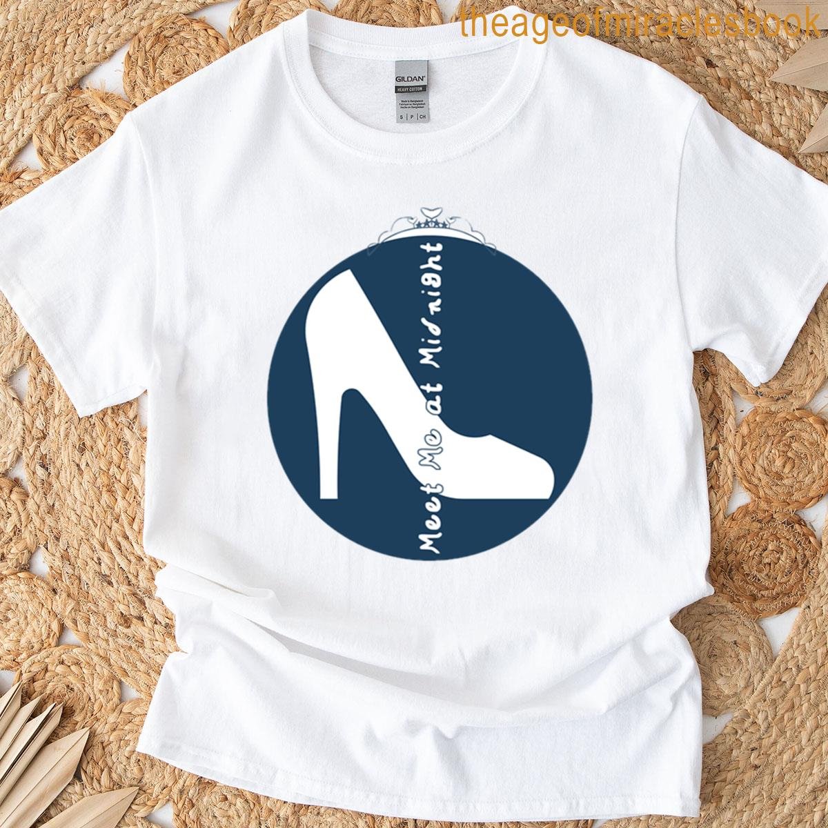 Meet Me At Midnight Cinderella Clock T-shirt