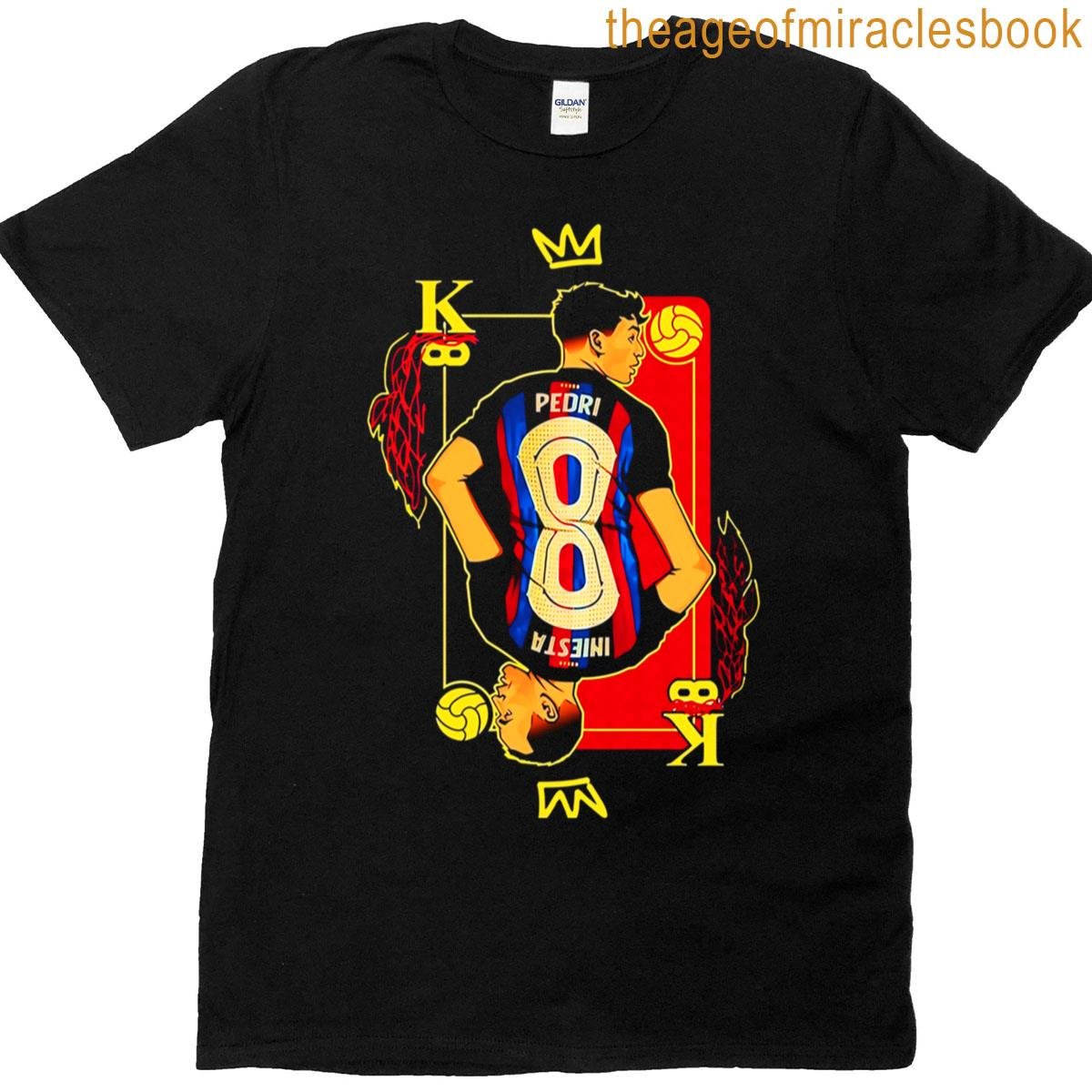 Pedri 8 Barcelona T-shirt