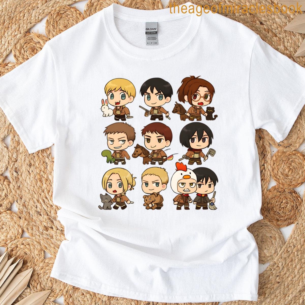 Scarf Girl Chibi T-shirt
