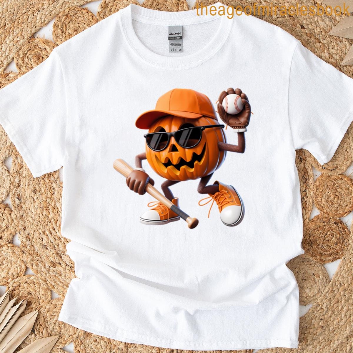 Spooky Jack O Lantern Halloween T-shirt