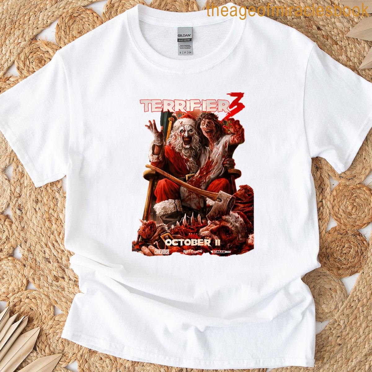 Terrifiers 3 Vintage T-shirt