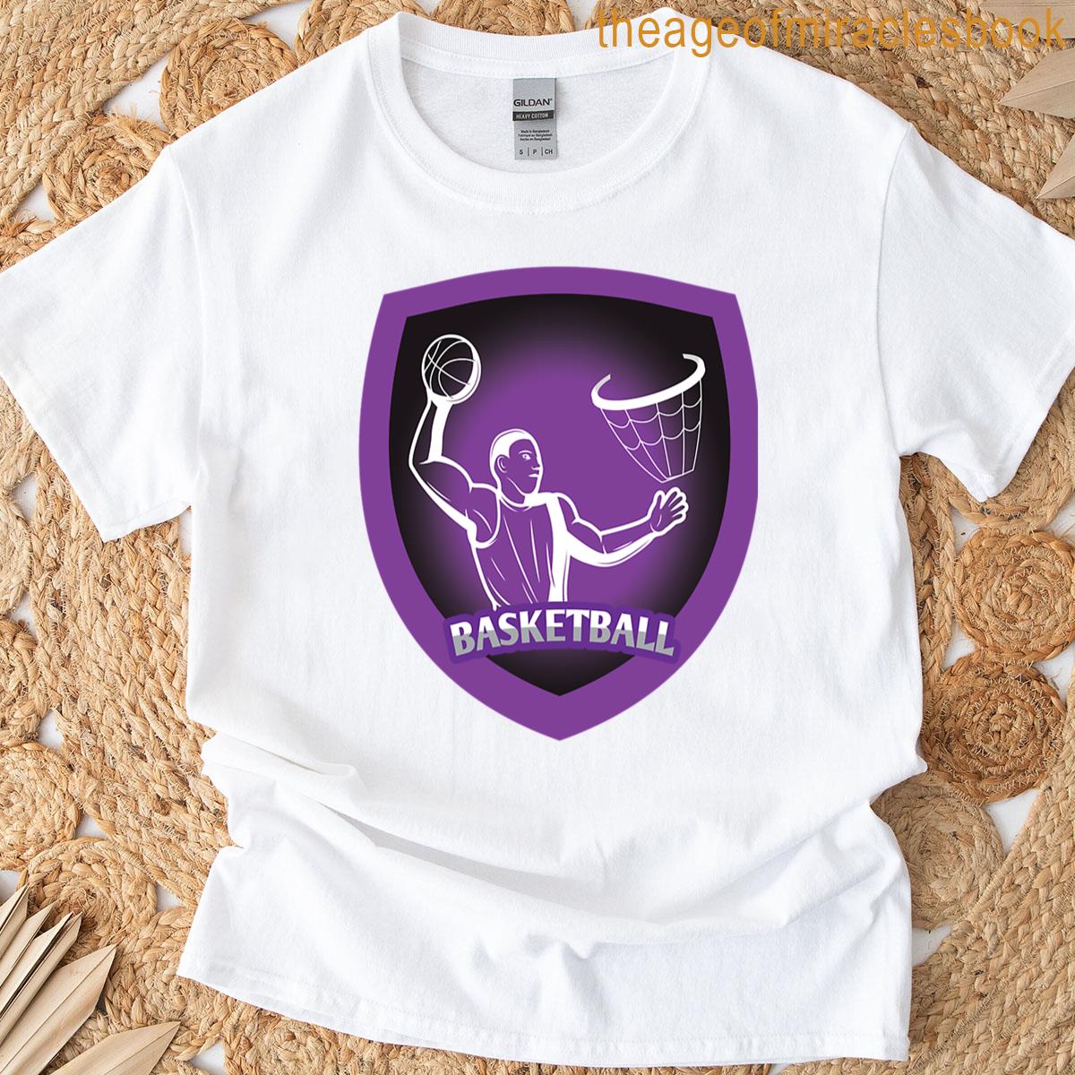 Basketball Sport Logo T-shirt