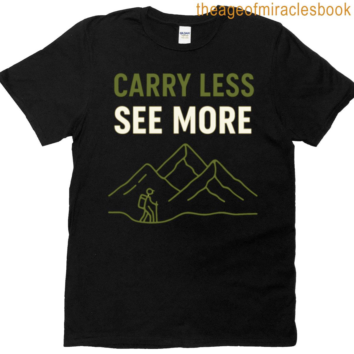 Carry Less See More Ultralight Backpacking T-shirt