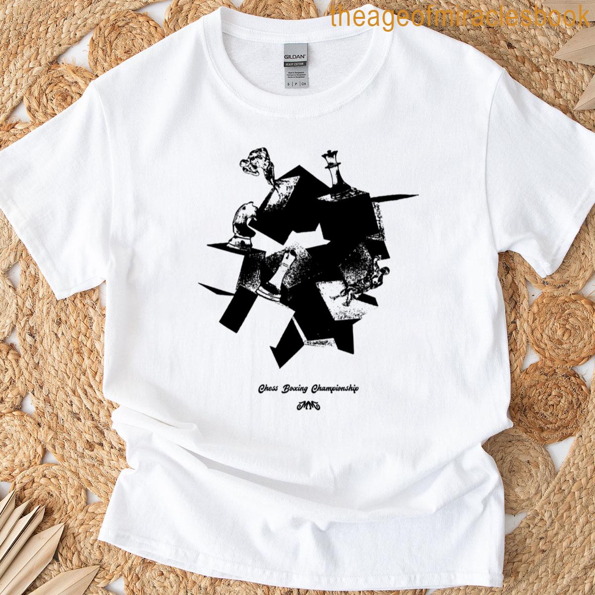Chess Boxing Merch Championship T-shirt