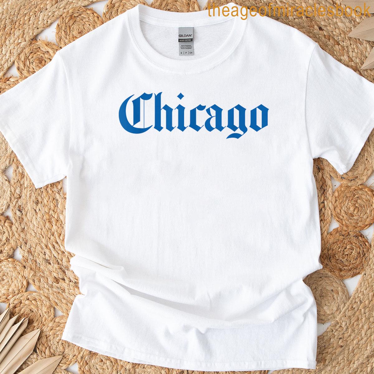 Chicago Old English Design T-shirt