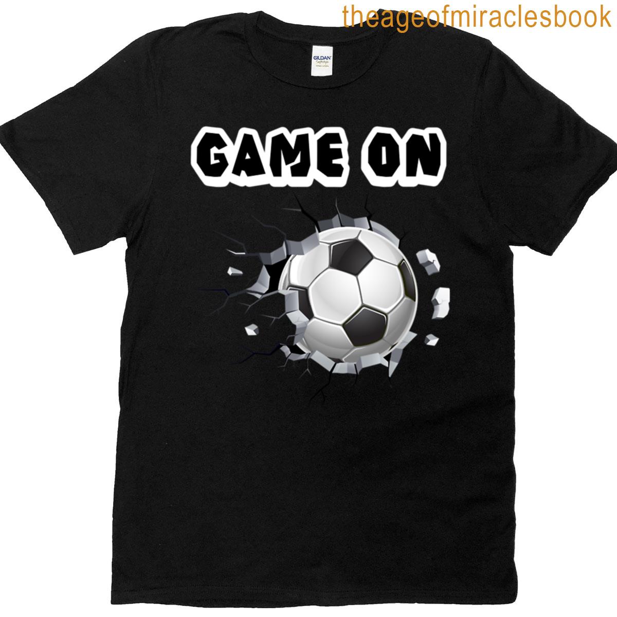 Game On Cartoon World Cup Trophy T-shirt