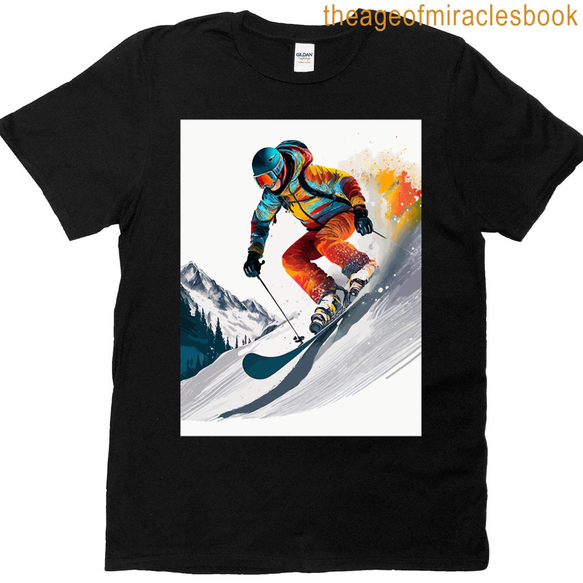Hit The Slopes For Winter Fun T-shirt