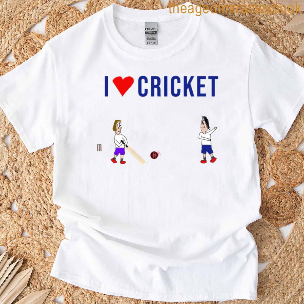 I Love Cricket T-shirt