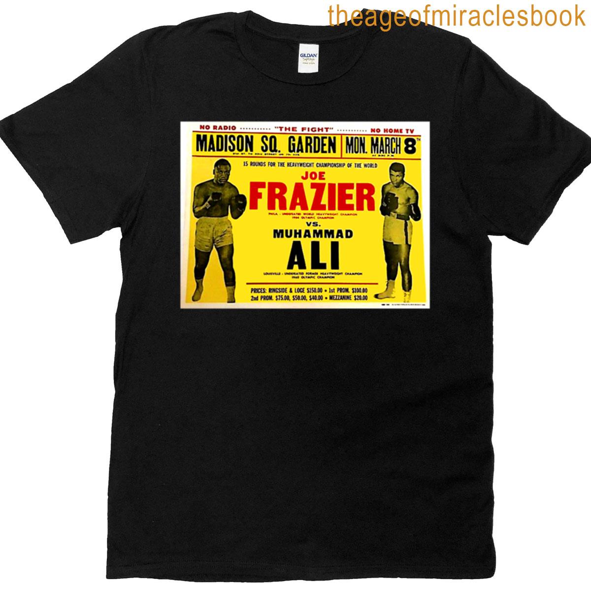 Joe Frazier Vs Muhammad Ali T-shirt