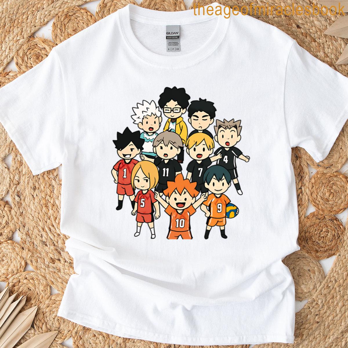 Karasuno Team Group T-shirt