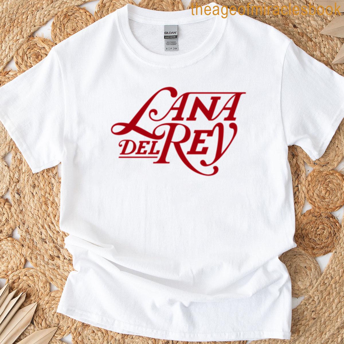 Lana Del Rey Red Logo T-shirt