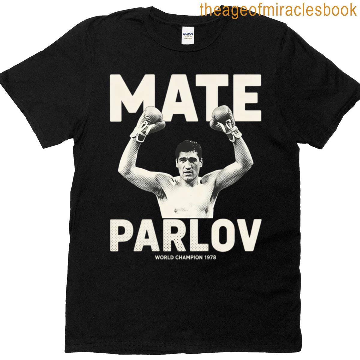 Legendary Boxer Mate Parlov T-shirt