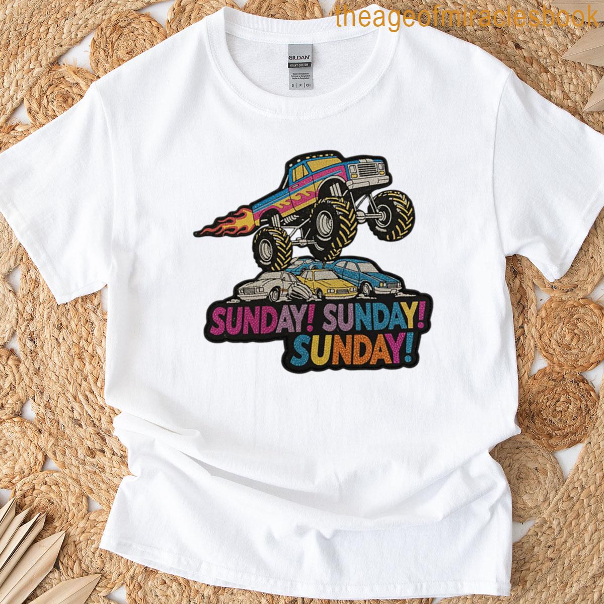 Monster Truck Sunday T-shirt