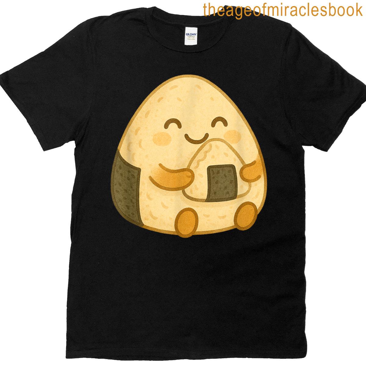 Musubi Eating Rice Ball T-shirt