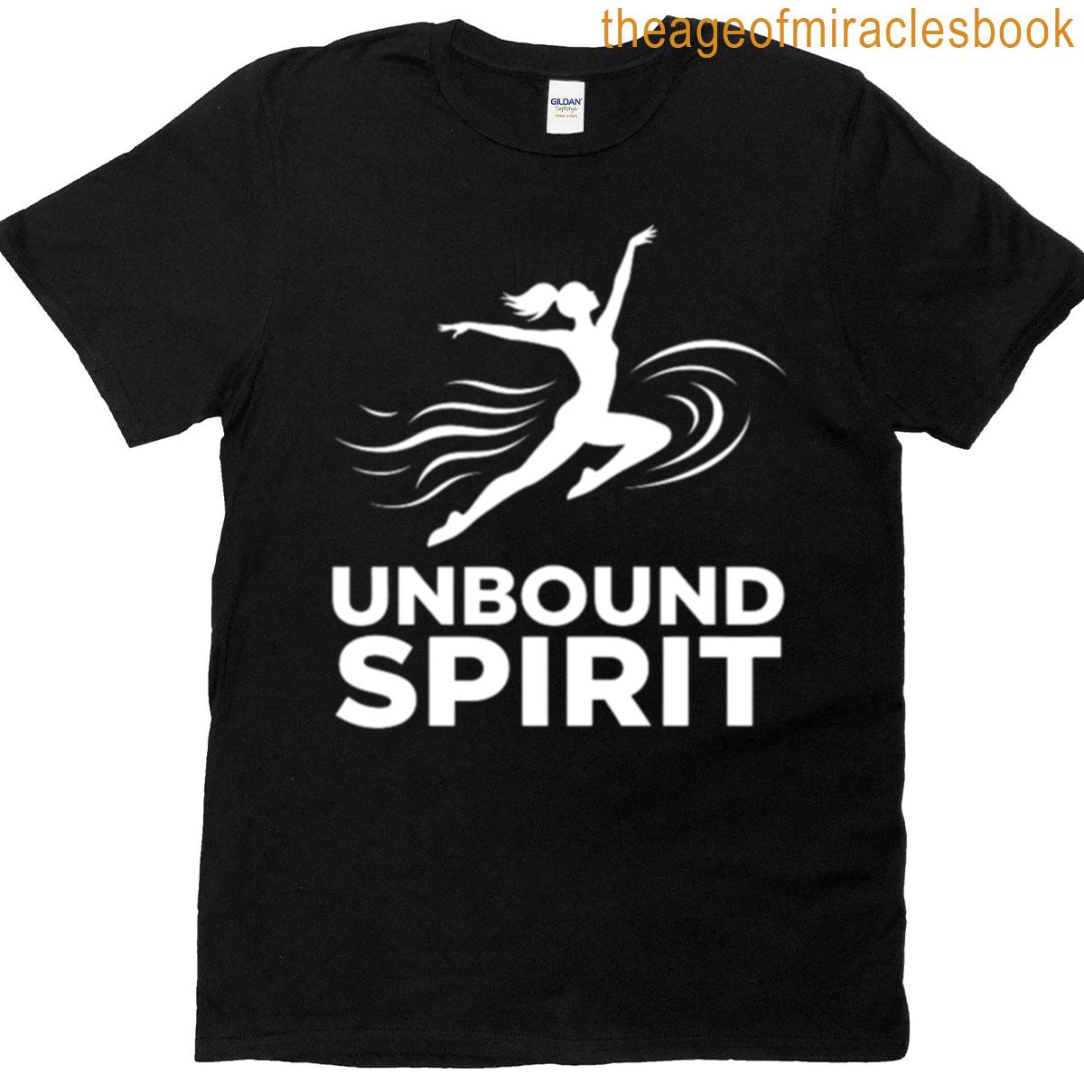 Unbound Spirit – Dynamic Silhouette Flow T-shirt