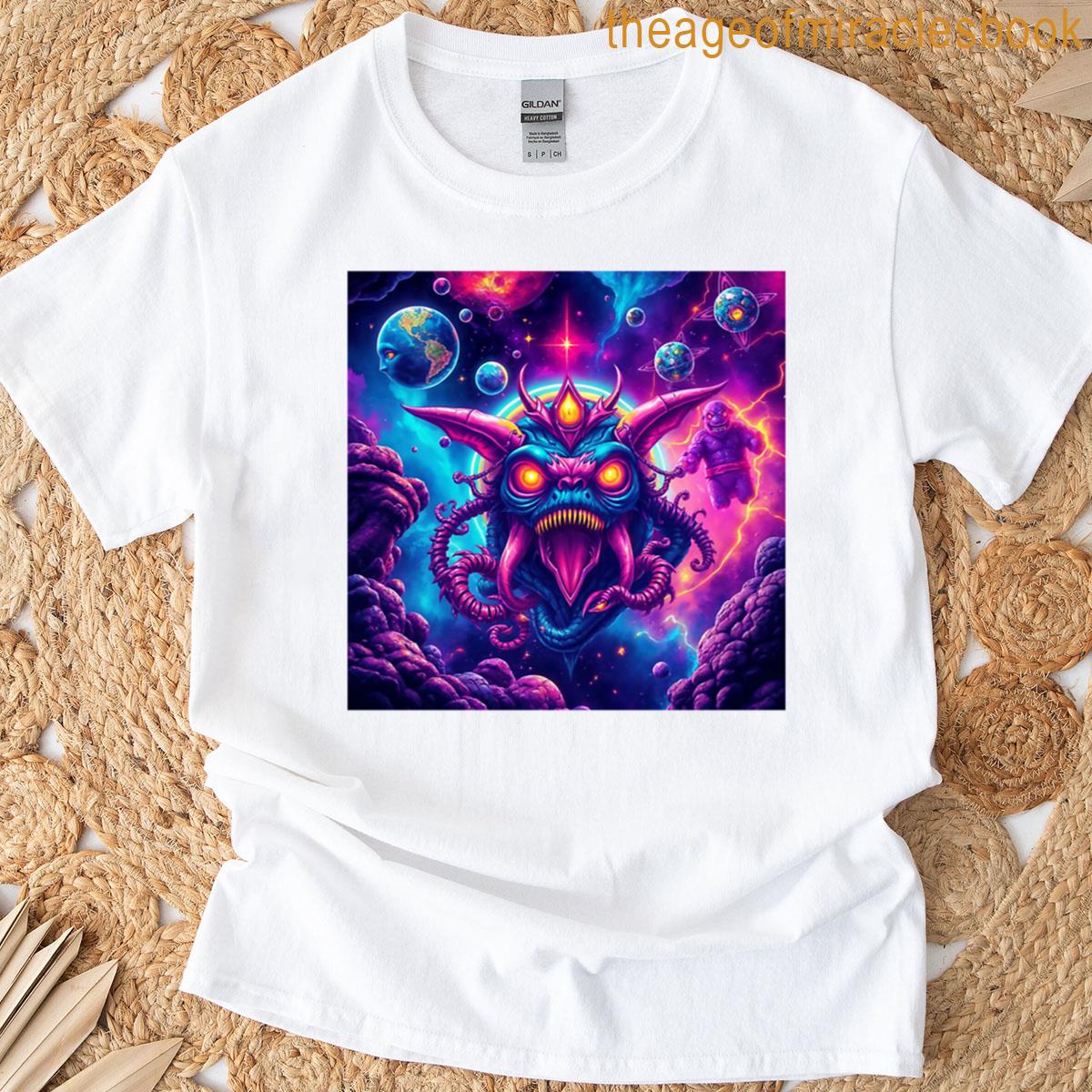 Vivid Space Vortex T-shirt