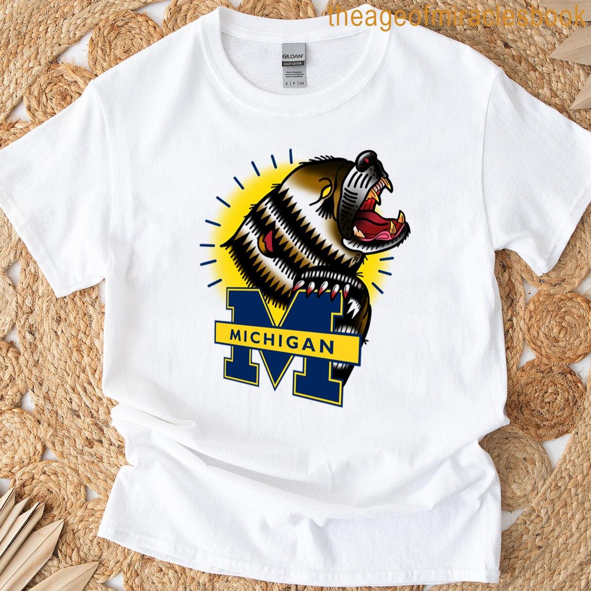 A Michigan Wolverine T-shirt