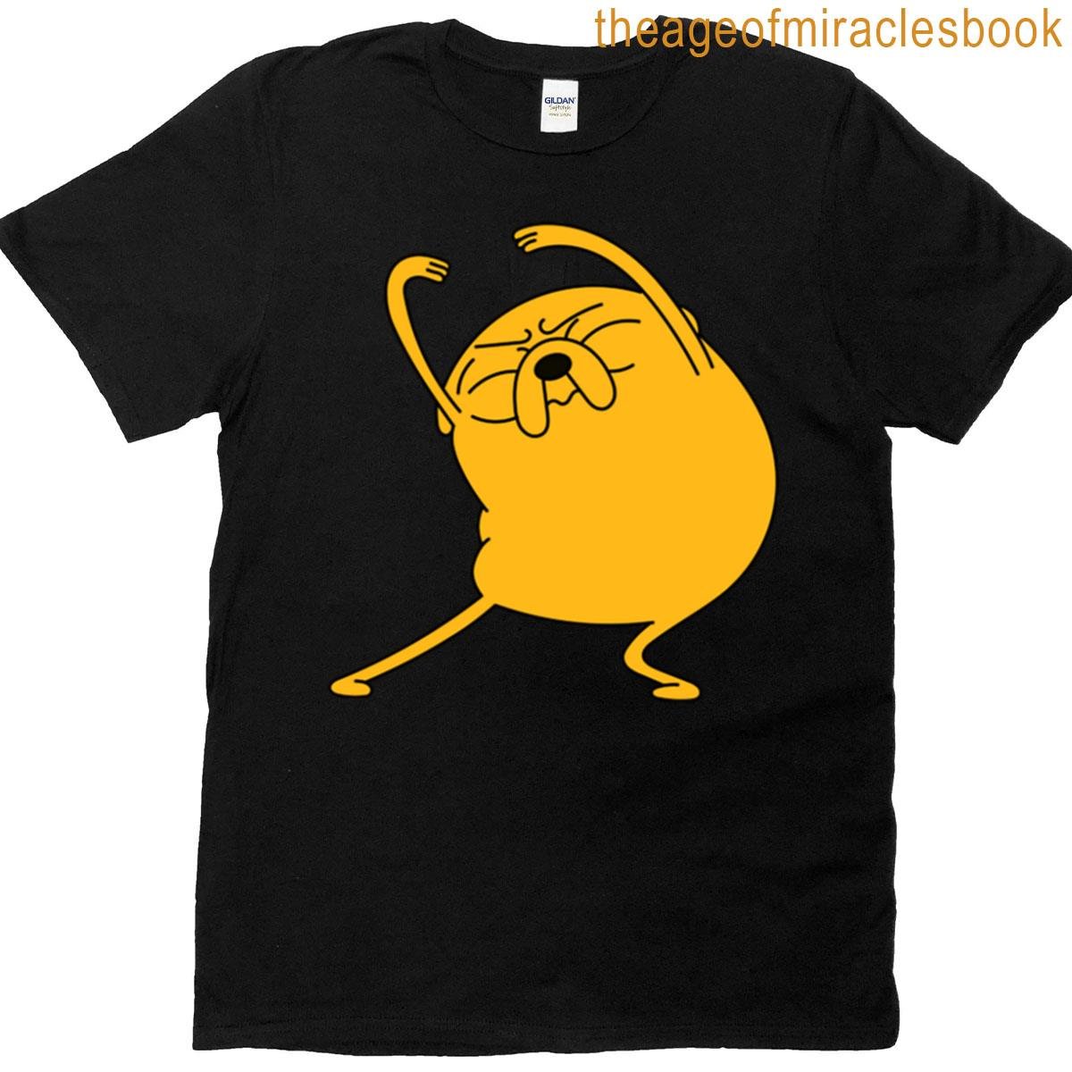 Adventure Time Stretching Jake T-shirt