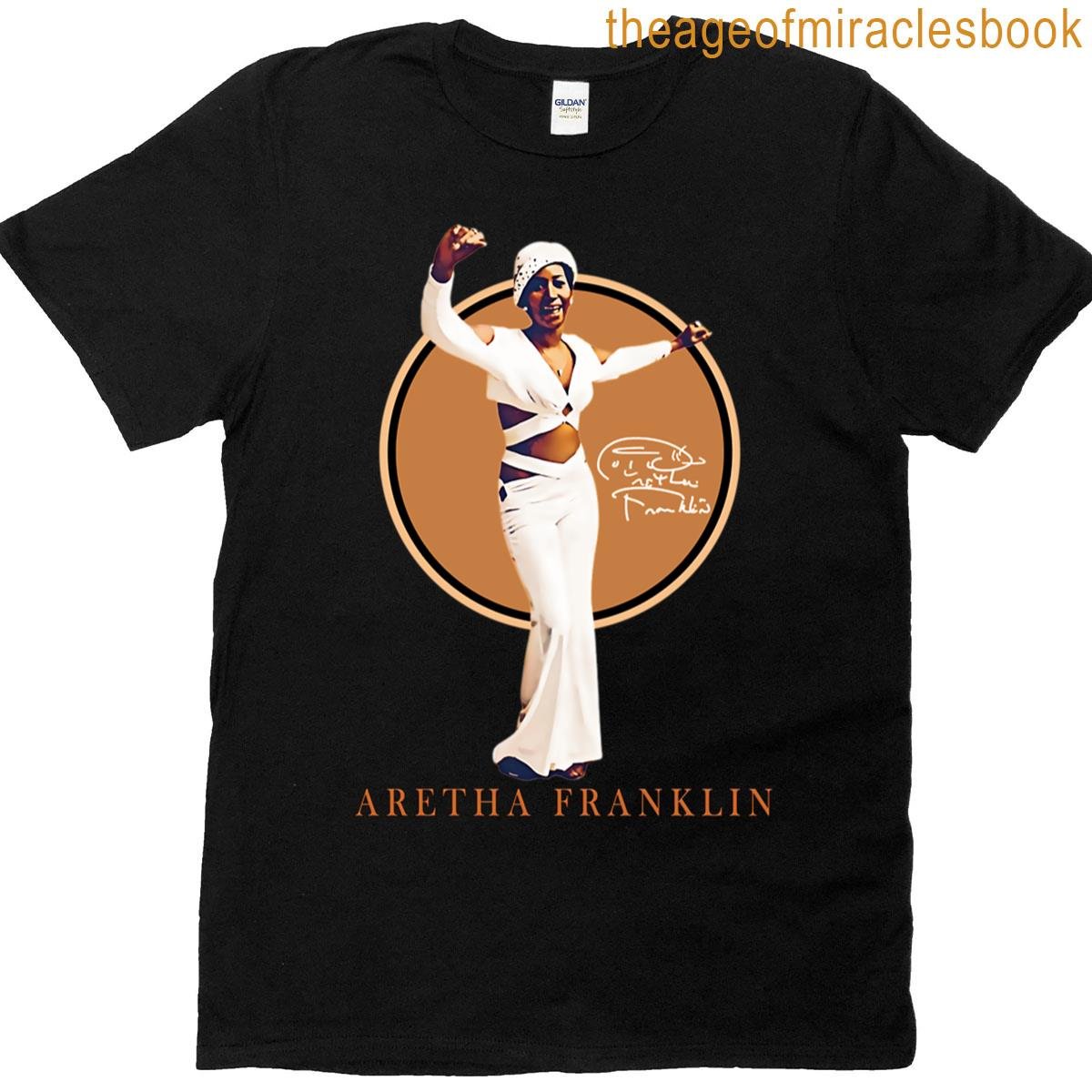 Aretha Franklin – Retro Style T-shirt