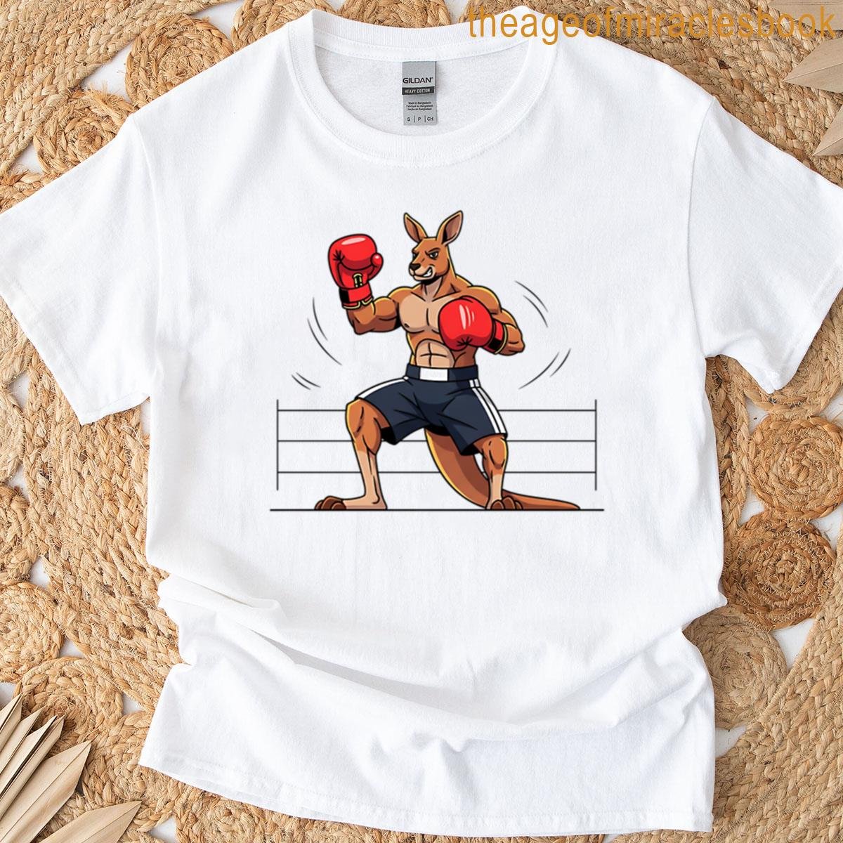 Boxing Kangaroo Champion T-shirt
