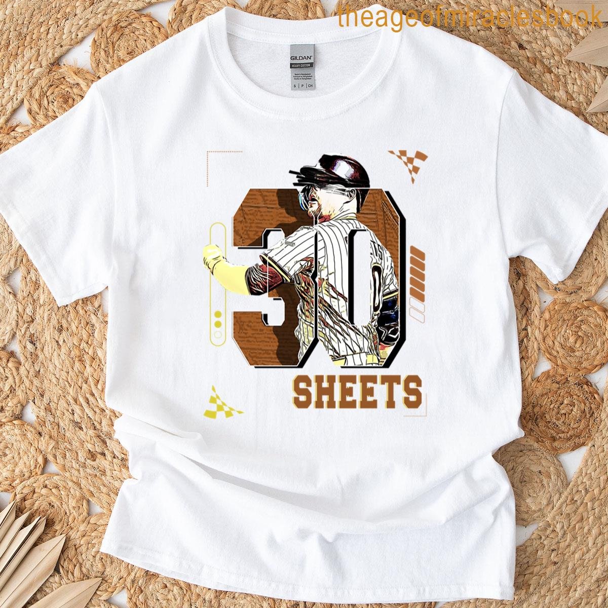 Gavin Sheets Baseball Player Design 3 T-shirt