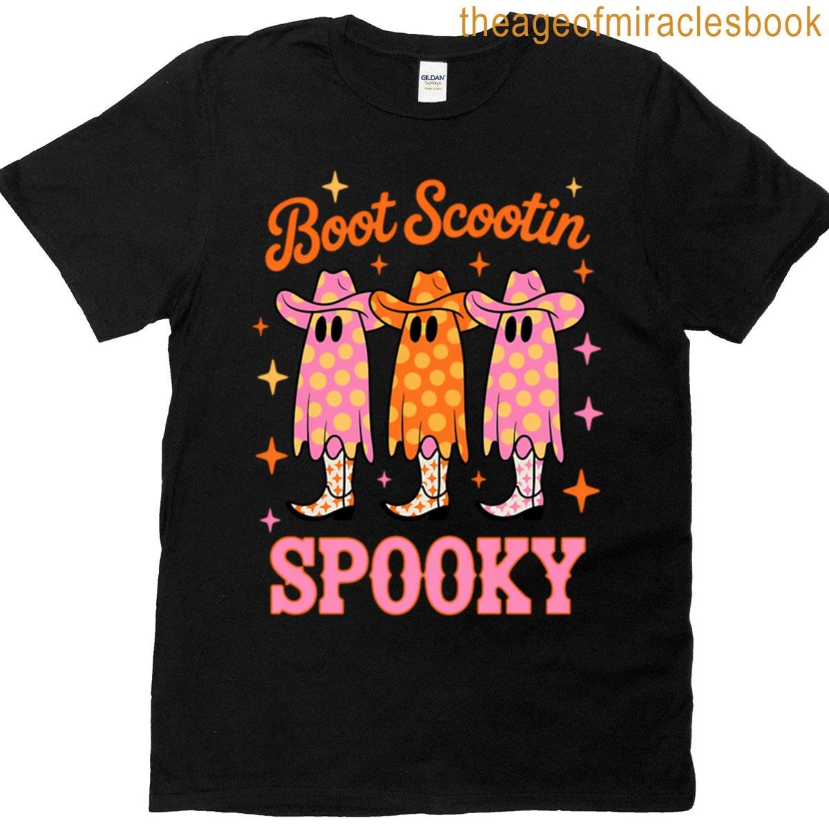 Halloween Boot Scootin Spooky T-shirt