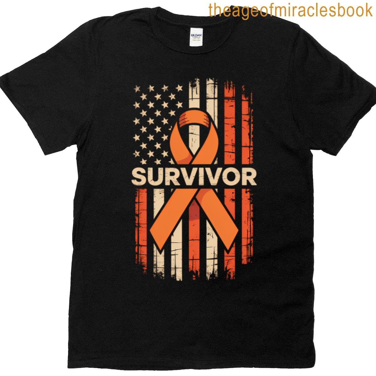 Leukemia Survivor Ribbon T-shirt